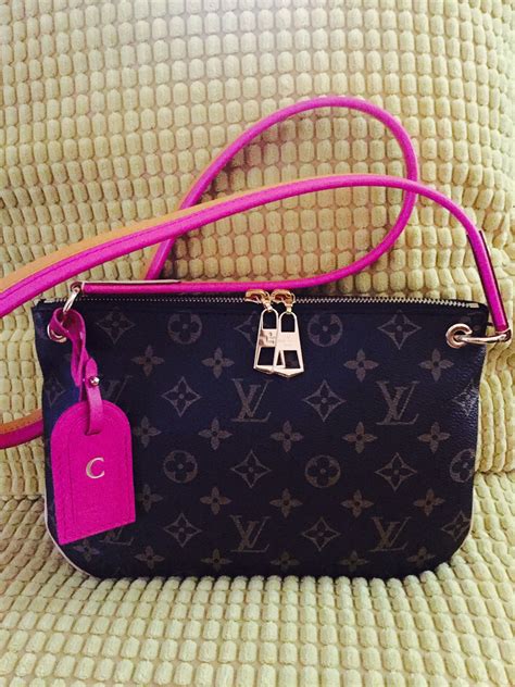 cross body louis vuitton pink|pink Louis Vuitton tote.